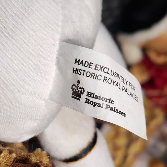 Renaissance Plush Golden Brown Bears Historic Royal Queen King Teddy Doll  11" - Picture 4 of 12